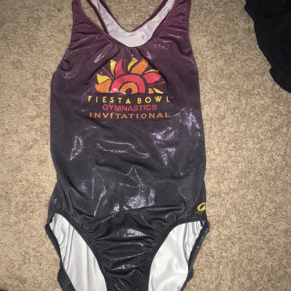 Fiesta bowl gymnastics invitational leotard.